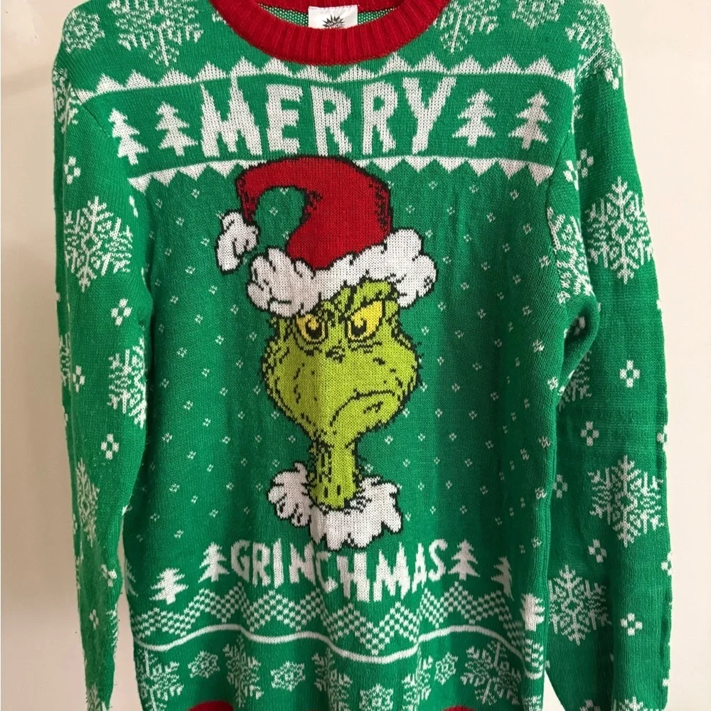 Dr Seuss Merry Grinchmas Sweater